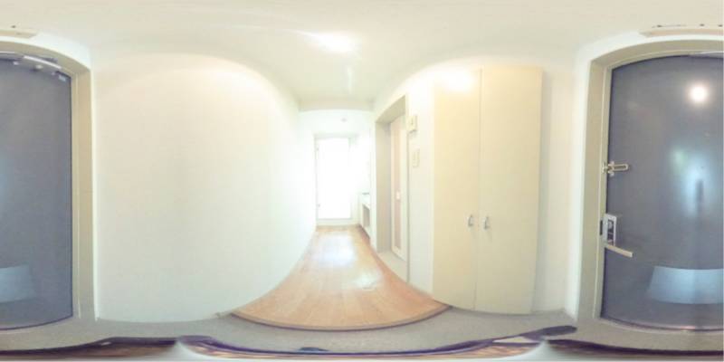 パノラマ画像玄関