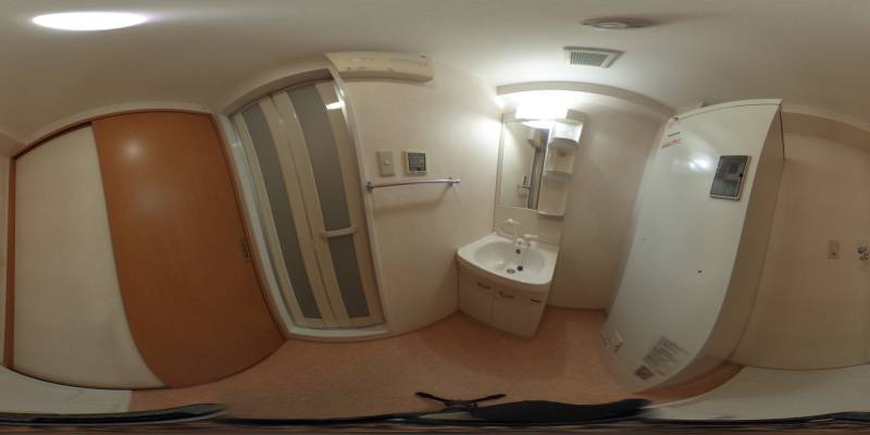 パノラマ画像洗面所