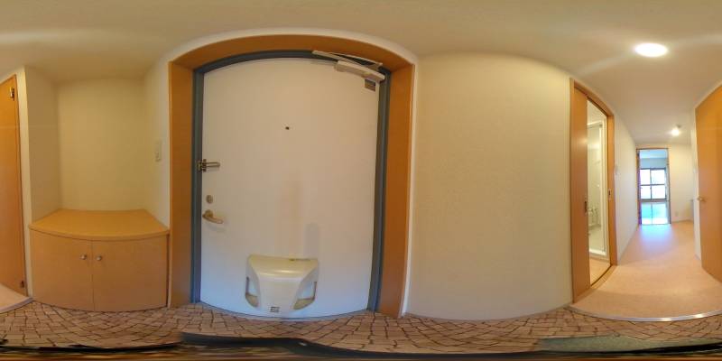 パノラマ画像玄関