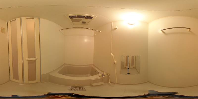 パノラマ画像バスルーム