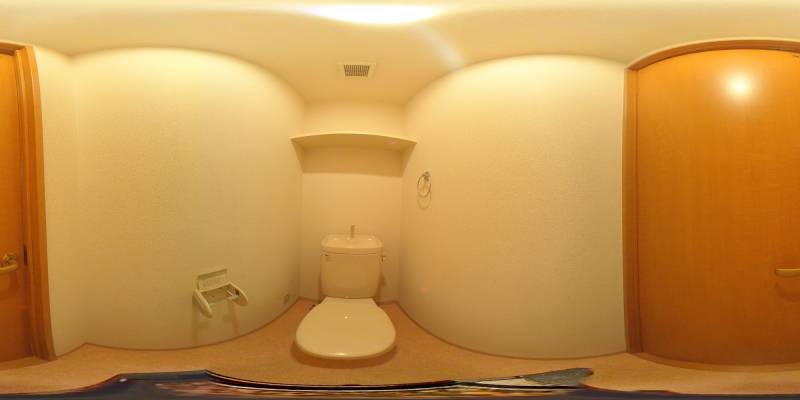 パノラマ画像トイレ