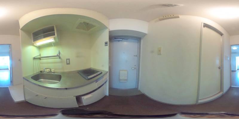 パノラマ画像キッチン