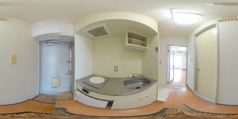 パノラマ画像キッチン