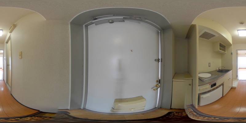 パノラマ画像玄関