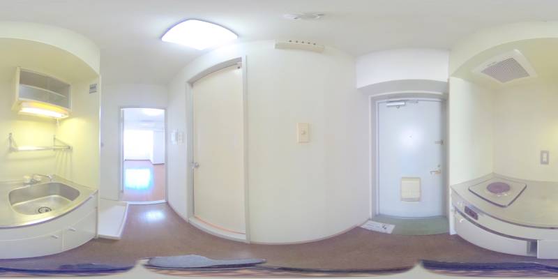 パノラマ画像キッチン