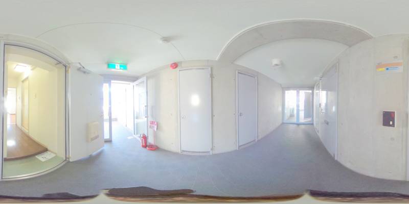 パノラマ画像玄関