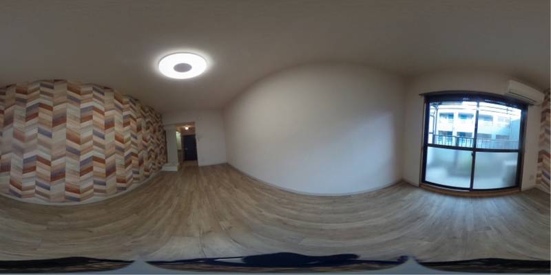 パノラマ画像洋室