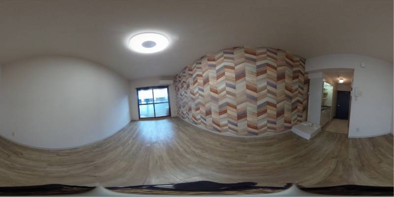 パノラマ画像洋室