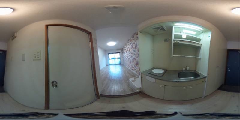 パノラマ画像キッチン