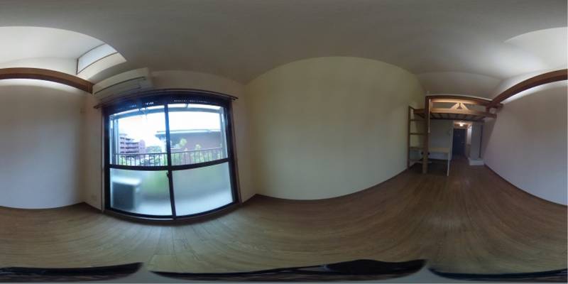 パノラマ画像洋室