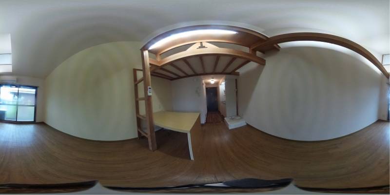 パノラマ画像洋室