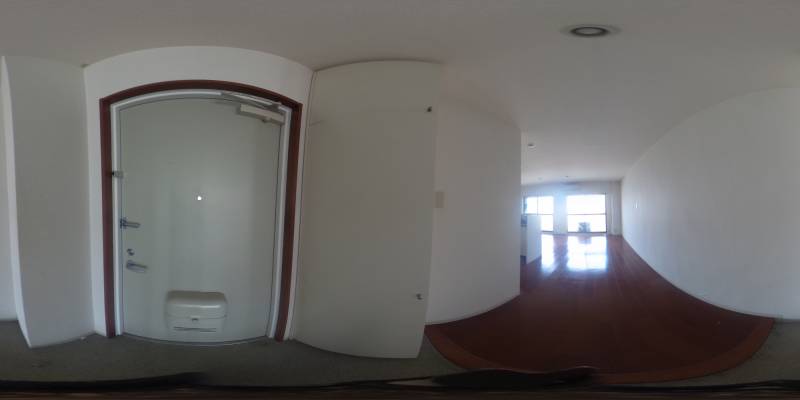 パノラマ画像玄関