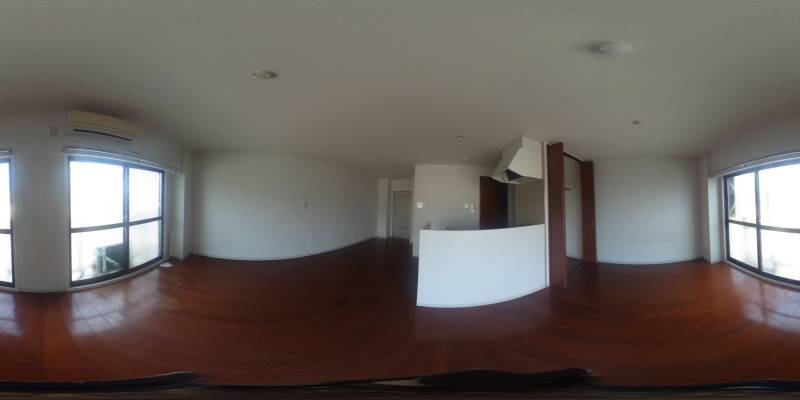 パノラマ画像洋室