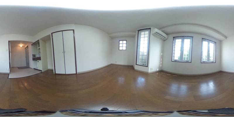 パノラマ画像洋室