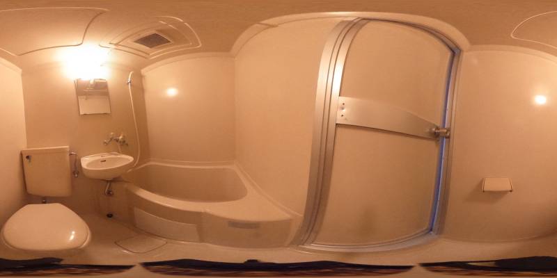 パノラマ画像バスルーム