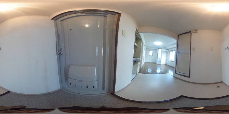 パノラマ画像玄関