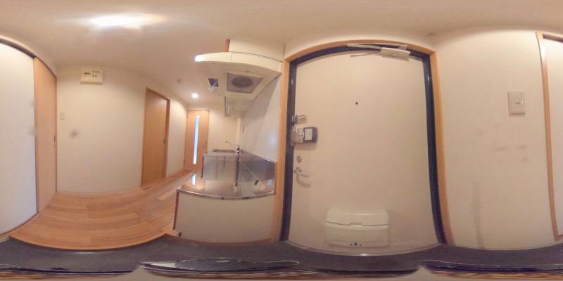 パノラマ画像玄関