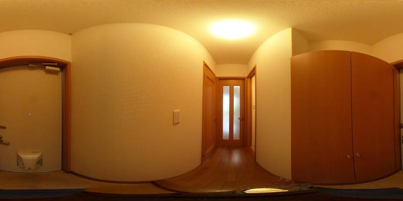 パノラマ画像玄関