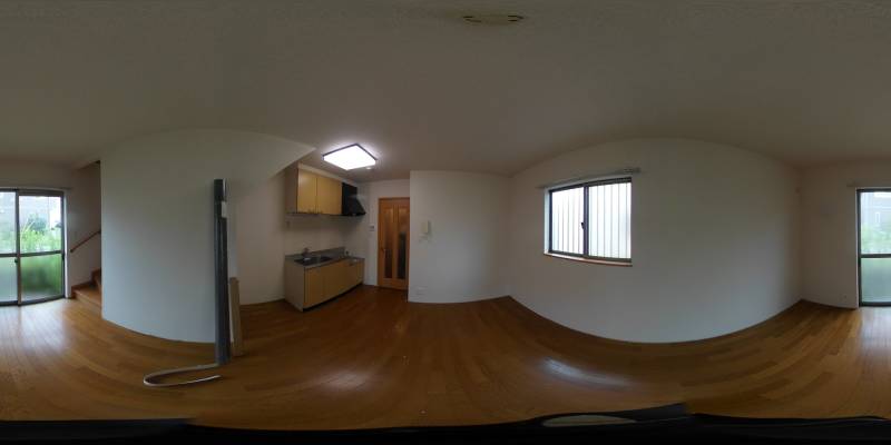 パノラマ画像リビング