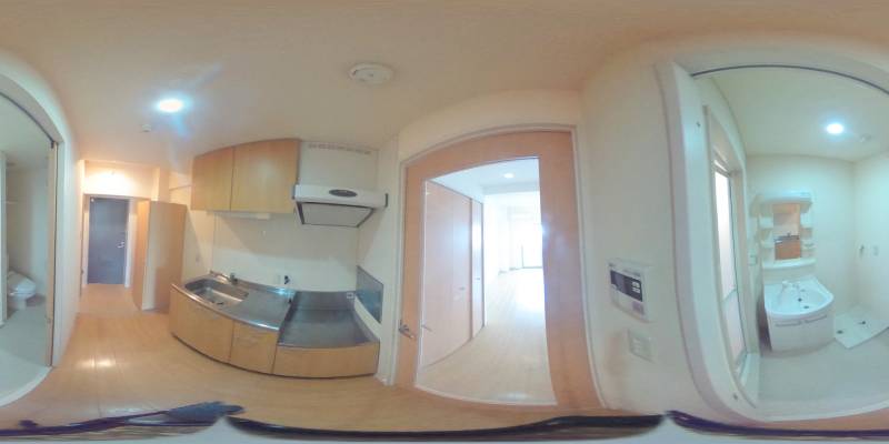 パノラマ画像バスルーム