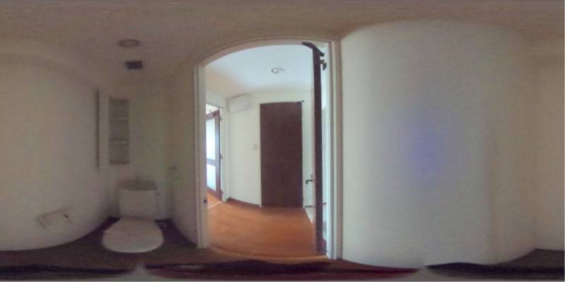 パノラマ画像トイレ