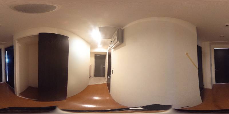 パノラマ画像玄関