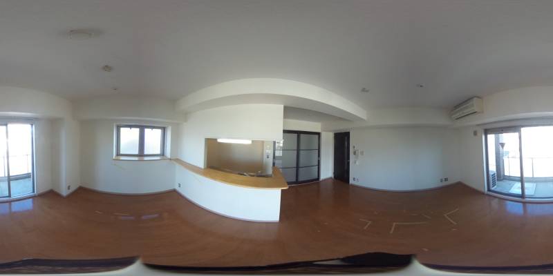 パノラマ画像リビング