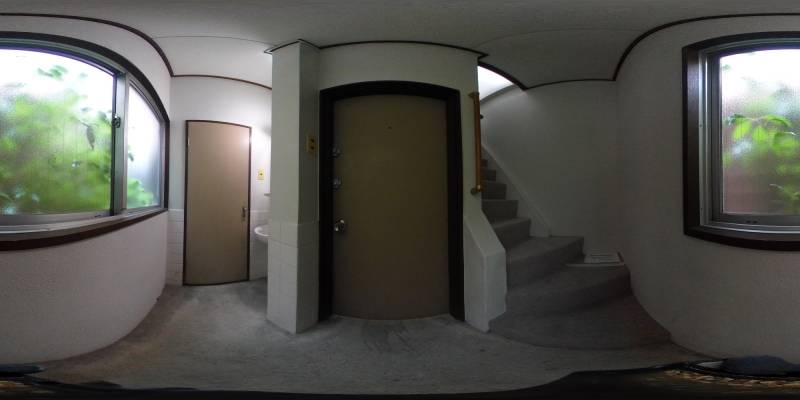 パノラマ画像玄関