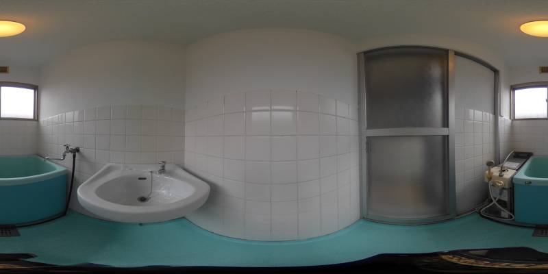 パノラマ画像バスルーム