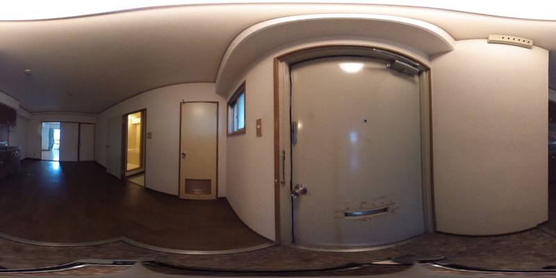 パノラマ画像玄関