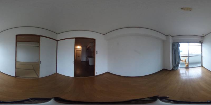 パノラマ画像洋室