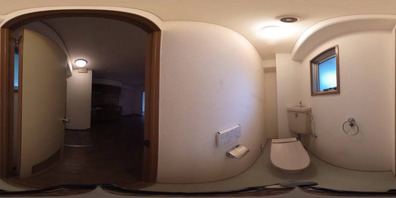 パノラマ画像トイレ