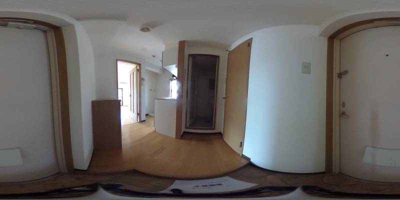 パノラマ画像玄関