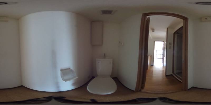 パノラマ画像トイレ