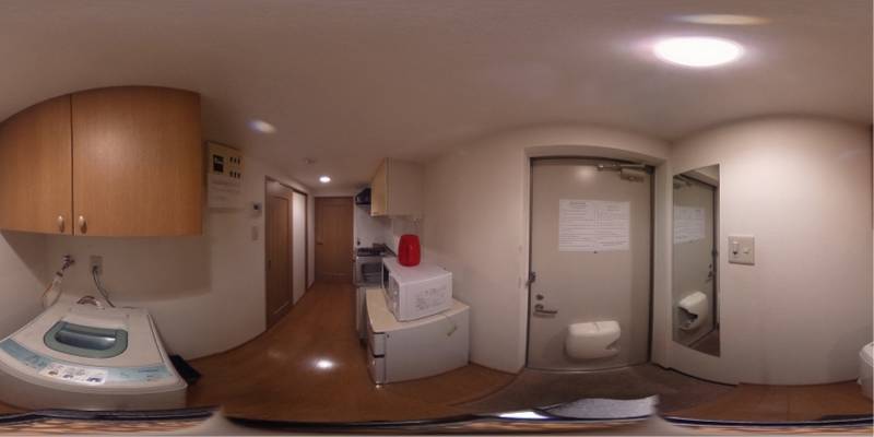 パノラマ画像玄関