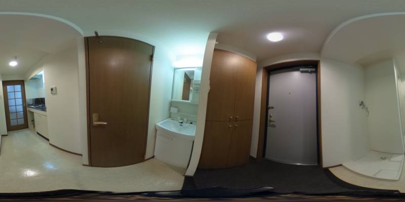 パノラマ画像玄関