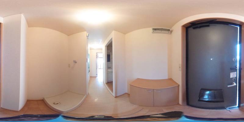 パノラマ画像玄関