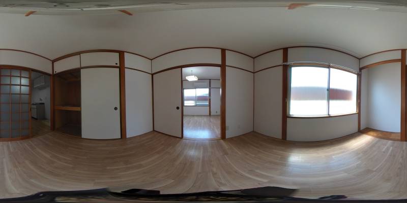 パノラマ画像洋室