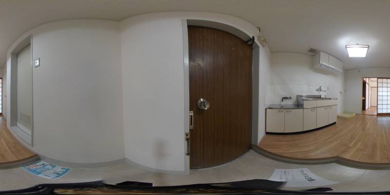 パノラマ画像玄関