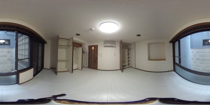 パノラマ画像洋室