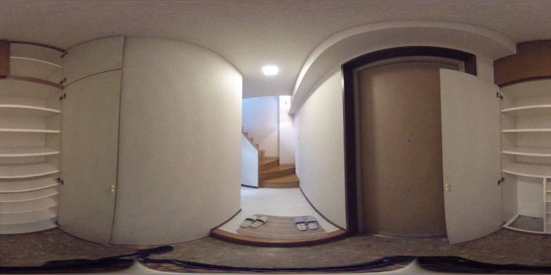 パノラマ画像玄関