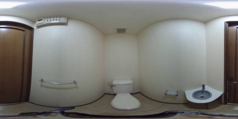 パノラマ画像トイレ