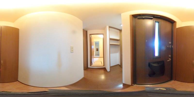 パノラマ画像玄関