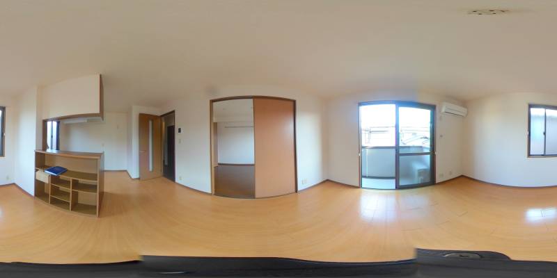 パノラマ画像リビング