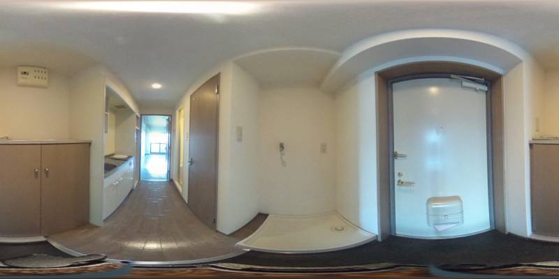 パノラマ画像玄関