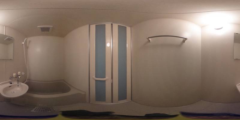 パノラマ画像バスルーム