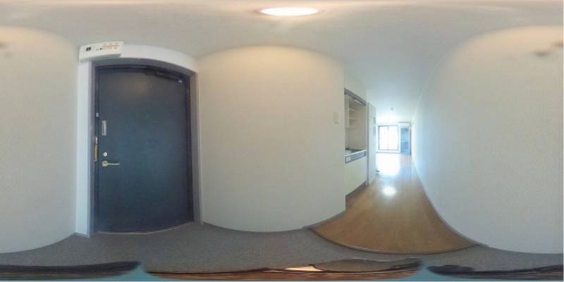 パノラマ画像玄関