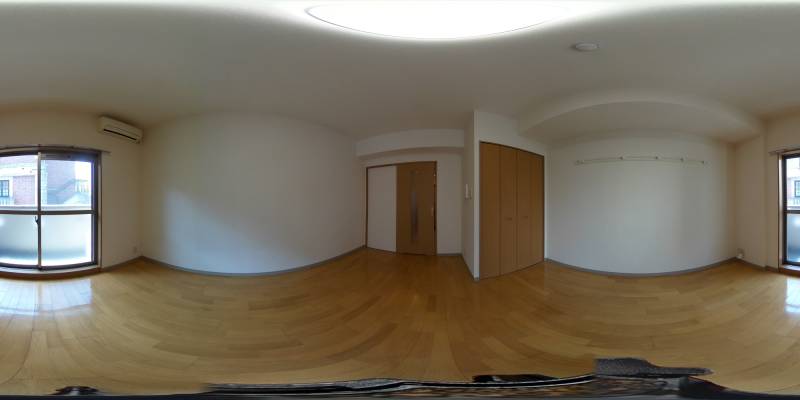 パノラマ画像洋室