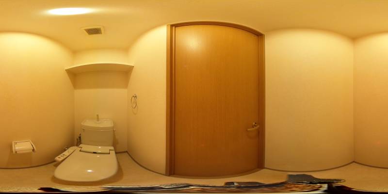 パノラマ画像トイレ