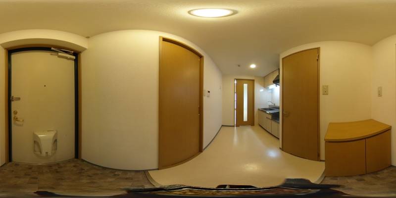 パノラマ画像玄関